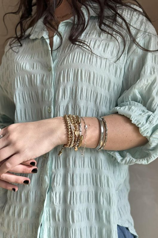 Hey Sucker Blouse Mint